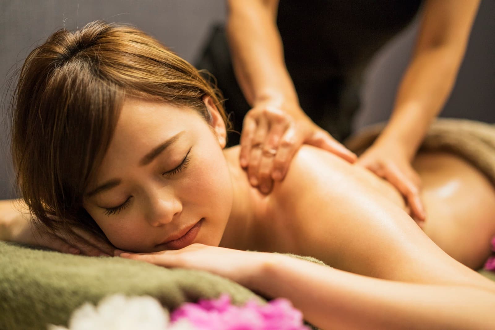 A relaxing massage at Frixtion Spa